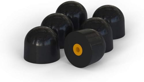 FLARE AUDIO Aislar 2 puntas de espuma viscoelástica de repuesto, tamaño mediano, 3 pares