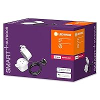 LEDVANCE SMART+ LED OUTDOOR PLUG UK Funksteckdose ZigBee 14,4 cm Weiss – Ansicht 2
