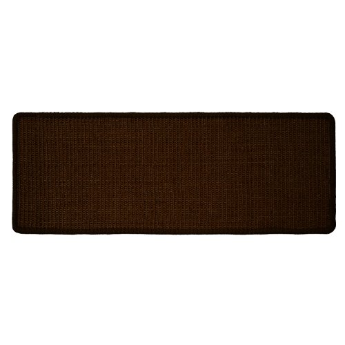 Tapis sisal - Niveau Tapis Ma Noir Niveau sans surplombement en sisal naturel Belle structure, Premium par enduit de latex naturel, aux couleurs, utilisable variable, tierfreundlich Cover