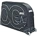 EVOC Road Bike Bag with Molded Polycarbonate Bike Block and Skate Wheels (285L, Black)