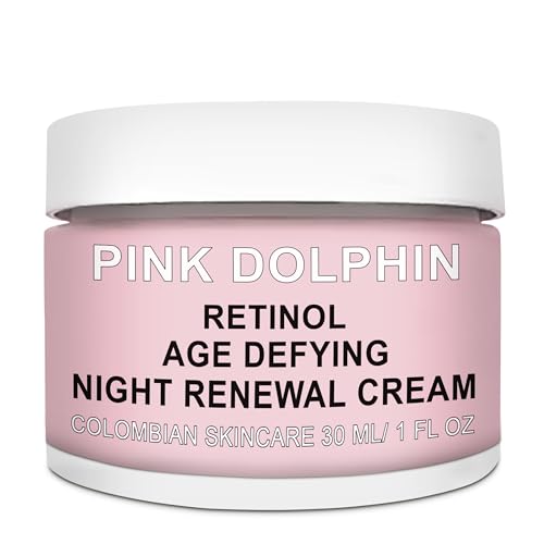 Retinol Night Cream for Face - Age Defying Night Renewal Cream and Facial Moisturizer - Regenerates, Hydrates & Soothes Skin, Boost Collagen Production - Premium Colombian Skin Care - 1oz
