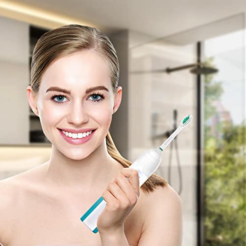 Guhiwuk Replacement Toothbrush Heads Compatible with Philips Sonicare E-Series HX7022/66, Fit Essence, Advance, CleanCare, Elite and Xtreme Electric Brush Handles, 6 Pack