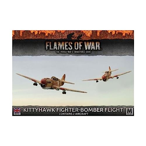  Flames of War: Mid War: British: Kittyhawk Fighter Bomber Volo