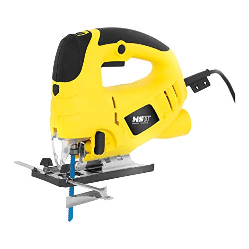 MSW MSW-EJS800 Stichsäge 800 W 3.000 U/min Schnitttiefe 80 mm Pendelhubstichsäge elektrische Stichsäge Profi Stichsäge…