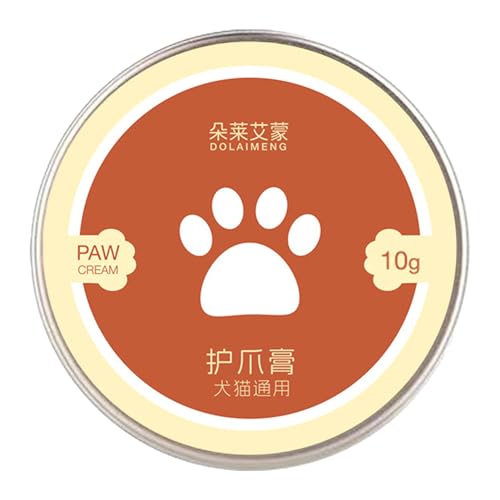 PHASZ Cera para patas de perro, crema para gatos, crema para patas de gato, crema hidratante para patas agrietadas, cera de patas de perro para patas secas y nariz, protección de patas de perro para