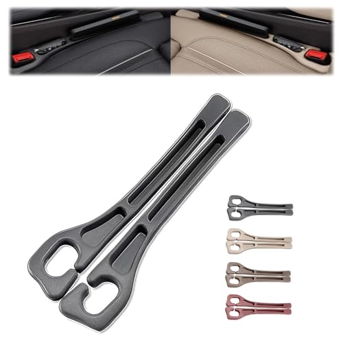 FFKQBH No Drop Seat Guard, Car Seat Gap Filler, Drop seat Gap fillers Between Seat and Console Stop Things from Dropping (Black)