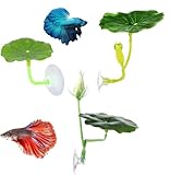 【自然な見た目】：ベタの姿を忠実に再現したリーフ。どんな水槽やボウルにもぴったり。ペットのベタにも最適です！ 【強力な吸盤設計】：水槽内のお好きな場所に簡単に設置できます。使用前にベタのリーフを流水で洗い流してください。2枚セット。熱帯魚は、浮遊する葉や水草を使って泡を固定し、泡の巣を作ります。ベタ、テトラ、グッピー、グラミー、プラティ、モリーなどの繁殖水槽にこのリーフを設置すれば、巣の上に産卵する様子を見ることができます。その光景は必見です。 【高品質素材】：羽のように軽く、丈夫で安全、長持ち...