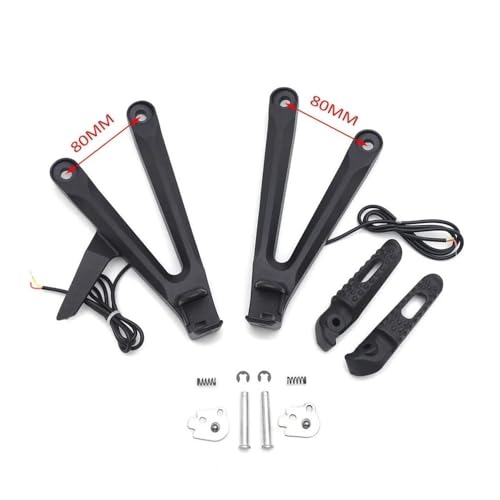 Support de repose-pieds passager arrière CBR600RR Grip Antidérapant - 5