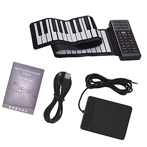 Btuty 61 Clés Électrique Clavier Piano À Main Flexible Pliable Piano Silicone Clavier Haut-parleur Intégré Batterie Au… - Les Beatles, Paul McCartney, John Lennon, RIngo Starr, George Harrison Btuty 61 Clés Électrique Clavier Piano À Main Flexible Pliable Piano Silicone Clavier Haut-parleur Intégré Batterie Au… – Image 8