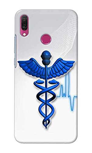 Image of Printed Hard Back Cover Case for Huawei Y6 2019 | Huawei Y6 Prime 2019 Back Cover (Medical Doctor) -1803