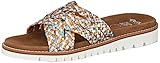 ara pantolette Leder: Glattleder ARA Damen Kent Slipper, METALLIC-Multi, 40 EU