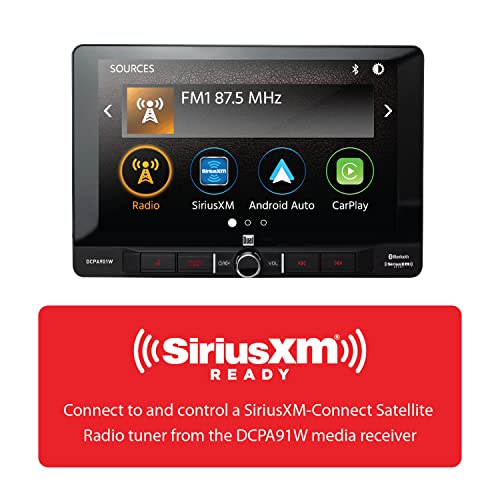 Dual Electronics DCPA901W 9-Inch Certified Apple Carplay Android Auto Wired Or Wireless | Single Din Touchscreen Car Stereo Radio thumb #5