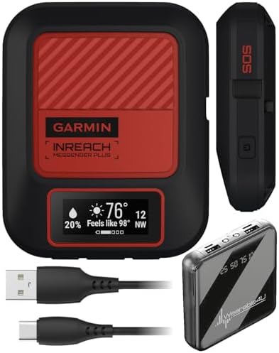 Garmin in Reach Messenger Plus, with Photo, Text & Voice Messagin...