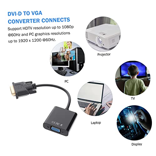 Homoyoyo conversor dvi-d para vga adaptador dvi-d para vga adaptador dvi para vga
