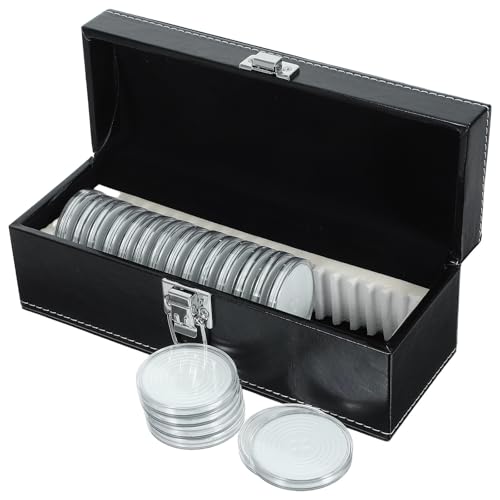 Boîte pour détenteurs de jetons de 39mm idéale pour ranger vos pièces sur votre bureau de jeu