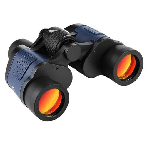 60x60 High-Power Binoculars with Coordinates BAK4 Portable Telescope Low Light Night Vision Hunting Sports Tourism Sightseeing Objective Eyepiece