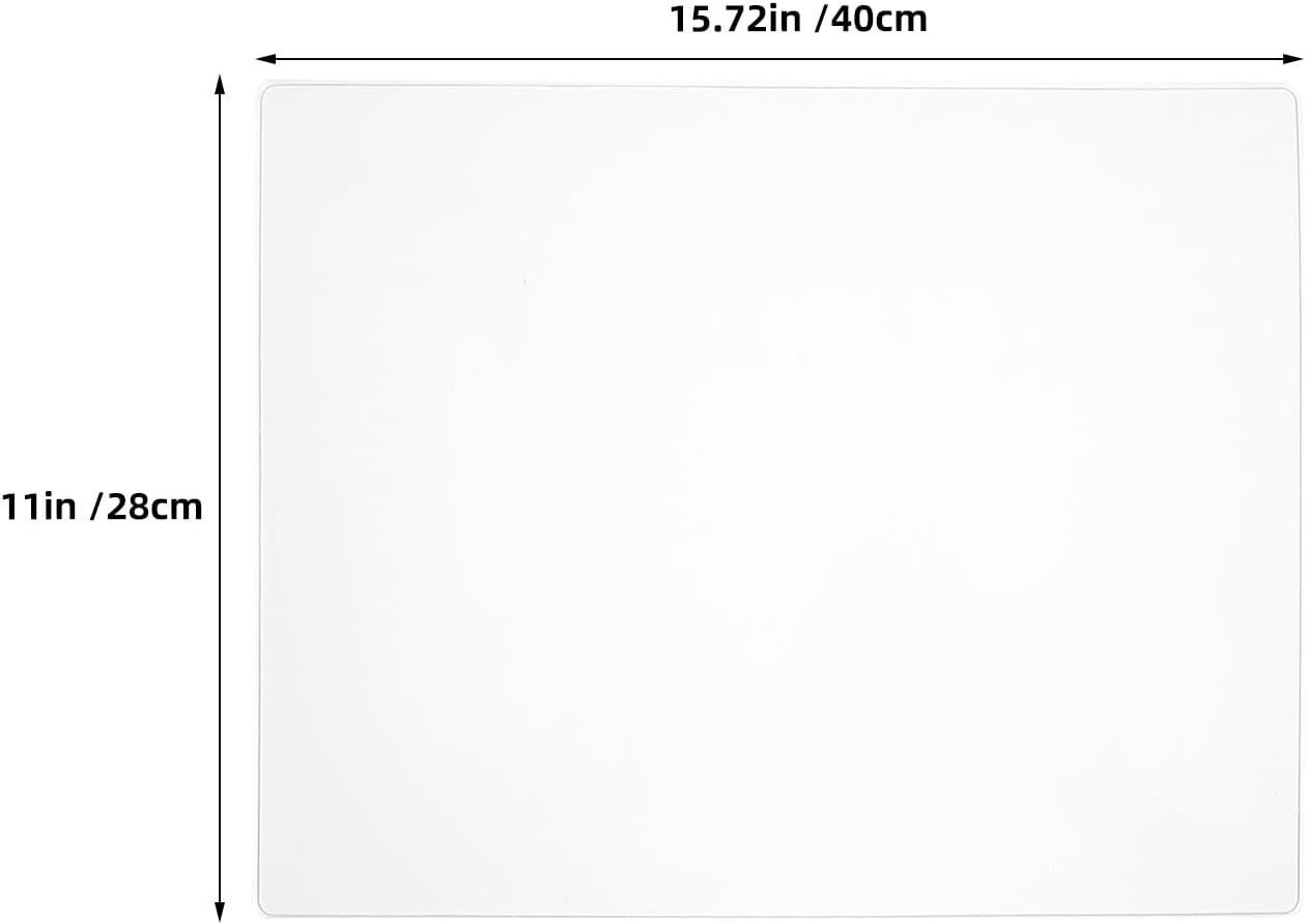 Gadpiparty A3 Clear Gel Plate for Printmaking - Transparent Monoprinting Plate - Reusable Art Supplies for Card Making, Scrapbooking, DIY Crafts