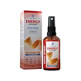 NutraVal ENERGY SUPPORT - Complément alimentaire en spray oral de Cordyceps, Schisandra, Rhodiola et Ginseng coréen - 30ml