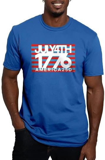 CafePress America250: 1776 Men's Classic T Shirt Men's Semi-Fitted Classic Cotton T-Shirt