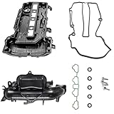 PartsFlow Intake Manifold and Valve Cover Kit Compatible with Chevy Cruze Sonic Trax Buick Encore Cadillac ELR 1.4L