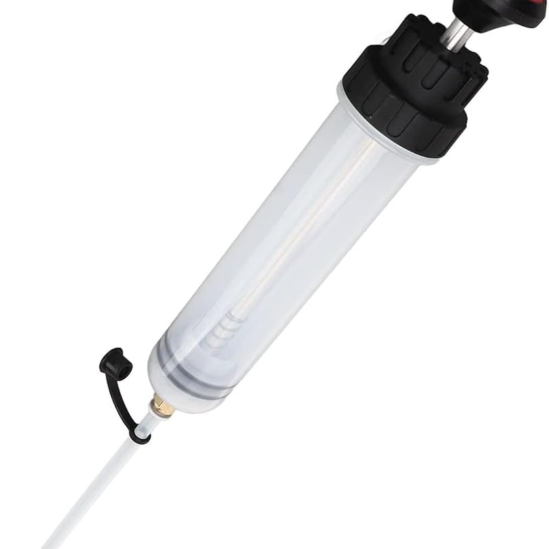 Bomba extratora de fluidos automotivos TTVVDDS 500 mL com mangueiras para troca de óleo e fluidos