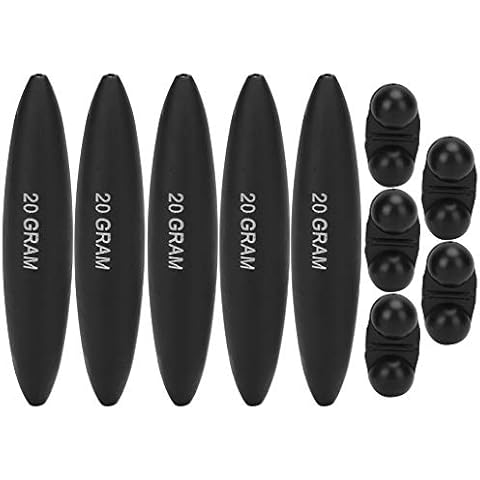 Keenso Flotador de Pesca clásico de 5 Piezas Cover