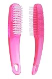Nail Brush for Cleaning Fingernails 2 Pack, ZUFUGHJK Fingernail Scrub Brush, Multifunctional Plastic
