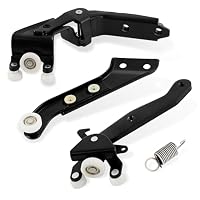 Semitory Schiebetür Rollenführung Rollen, Untere Mittlere und Obere Rollenführung Recht Kompatibel mit VW Mul-tivan V Transporter T5 2003-2015 – Ersetzt# 7H0843436B 7H0843398F 7H0843398H 7H0843436D