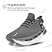 XKOWUO Mens Running Shoes Tennis Sneakers Slip On Gym Walking Non Slip Trail Trainers Athletic Jogging Comfortable Road Workout Mesh Breathable Fashion Dark_Gray US 10
