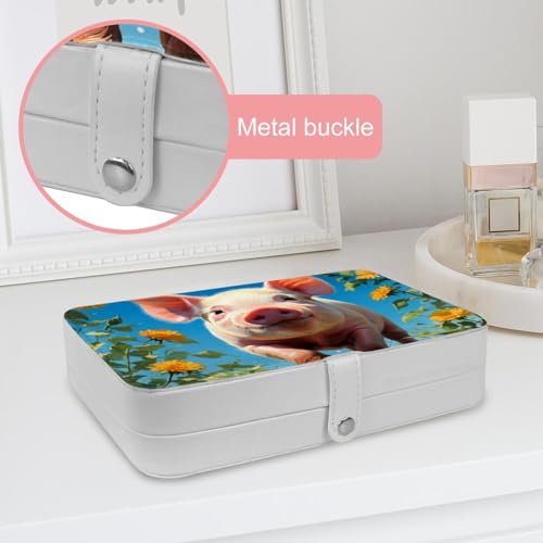 Boîte rangement bijoux voyage compacte pour protéger vos accessoires - 7