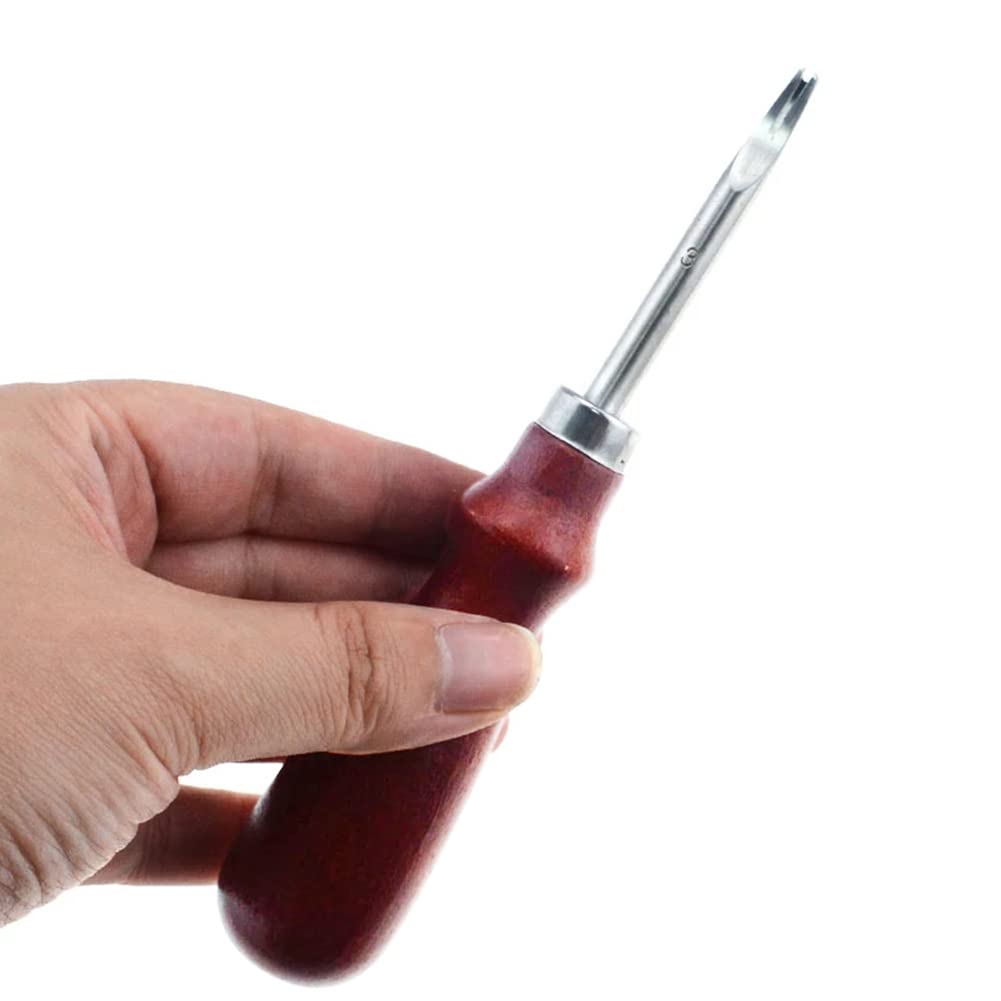 MIPPO® Edge Beveler Skiving Beveling Knife Cutting With Tool Working Craft Leather Handle 0.8mm/1mm/1.2mm/1.5mm