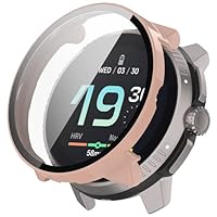 Étui De Protection Compatible Avec Suunto Race S - Avec Film De Protection D'écran Anti-rayures - Protection PC Rigide Pour Suunto Race S Smartwatch Accessoire (beige