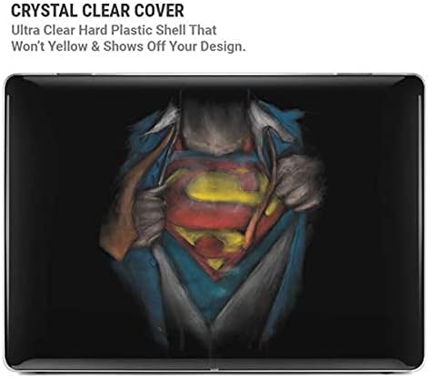 Skinit Case + Skin Compatible with MacBook Air 13in (2020) - Officially Licensed Warner Bros Superman Chalk Design