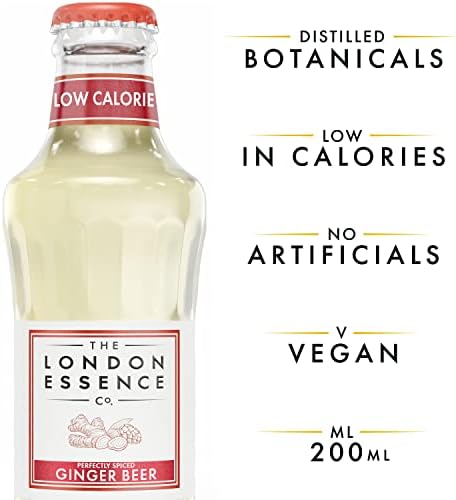 The London Essence Co. Ginger Beer, 24 x 200ml Bottles