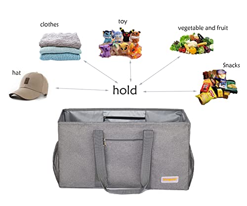 Dongawin Large Utility Tote Bag,Waterproof Beach Bag,Foldable And Reusable Storage Bag,Shopping Bag,Picnic Bag,Etc. #TOP4