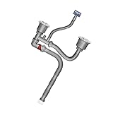 Planumberebog flexible et modifiable : dispose d'un plan flexible et extensible pour s'adapter à différentes crêtes et largeurs d'évier, ce qui rend l'installation facile avec des instructions détaillées étape par étape (français non garanti)