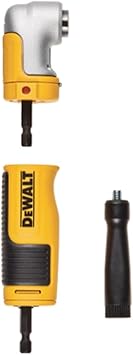 DEWALT FLEXTORQ Right Angle Drill Adapter, 2-in-1 Attachment for Impact Driver DWAMRAFT