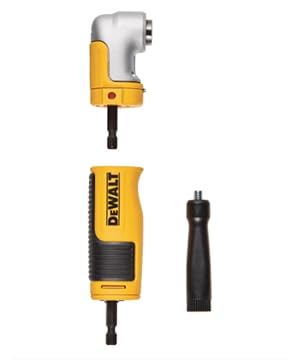 DEWALT FLEXTORQ Right Angle Drill Adapter 2-in-1 Attachment for Impact Driver DWAMRAFT