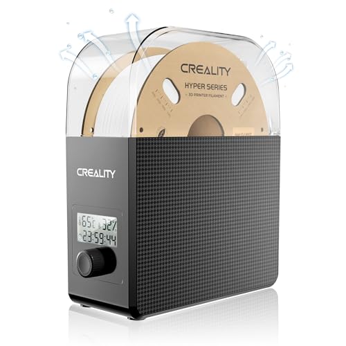 Filament Dryer Box, Creality 3D Printer Filament Dryer Box with Fan, Upgraded Storage Holder Keep Filament Dry During 3D Printing, Filament Dehydrator for 1.75/2.85mm PLA PETG ABS TPU Material