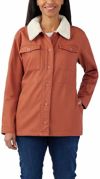 HANG TEN Ladies Utility Jacket | Copper, Medium