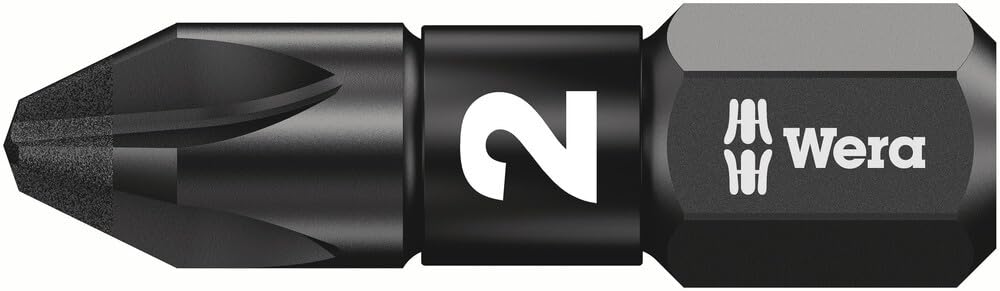 Wera 05057622001 855/1 25mm PZ3 Impaktor Screwdriver Bit - Pack of 10, White - Image 2