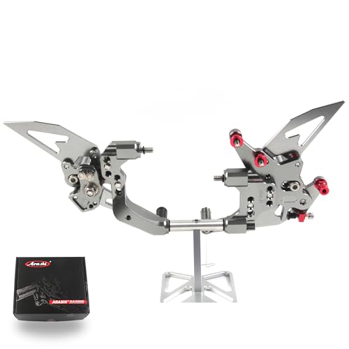 Accessoires repose-pieds réglables Ducati 959 Panigale 2016-2019 et Ducati V2 gris