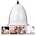 EXCEART 2Pcs Vacuum Cupping Device Set - Suction Cups for Cupping Therapy Back and Neck Massage Extra Large Cupping for Muscle Relief
