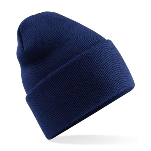 Beechfield Gorro unisex original para adultos, Oxford azul marino., Talla única