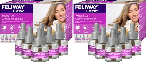 FELIWAY® Classic 30 Day Cat Calming Refills for Pheromone Diffuser,48ml