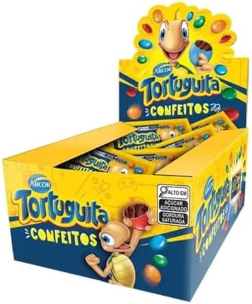 Confeito Tortuguita 12 Unidades de 40g