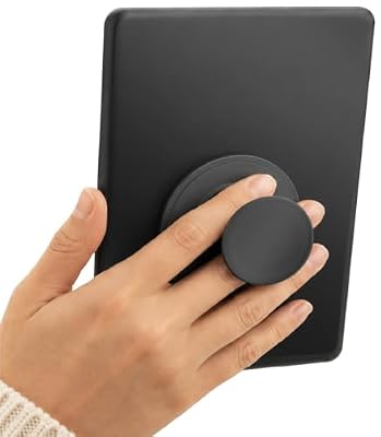ENCASED Grip Holder for Kindle E-Readers, Tablets and iPads, Black
