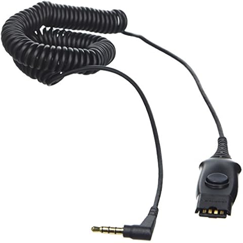 Cable en espiral de 10 pies Plantronics MO300-IPHONE Cover