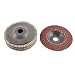uxcell 4" x 5/8" 320 Grit Flap Sanding Discs Polish Grinding Wheel 5pcs