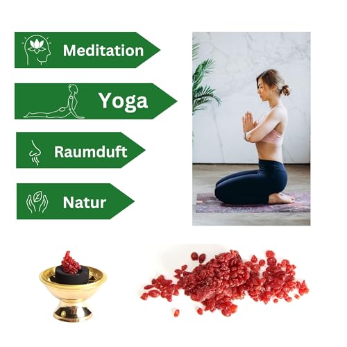 Drachenblut Premium Weihrauch zum Räuchern und Verbrennen, 50g